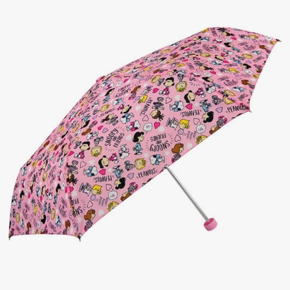 NWT Peanuts Snoopy  & His Friends Folding Umbrella For Adult & Children .50cm - Picture 1 of 2